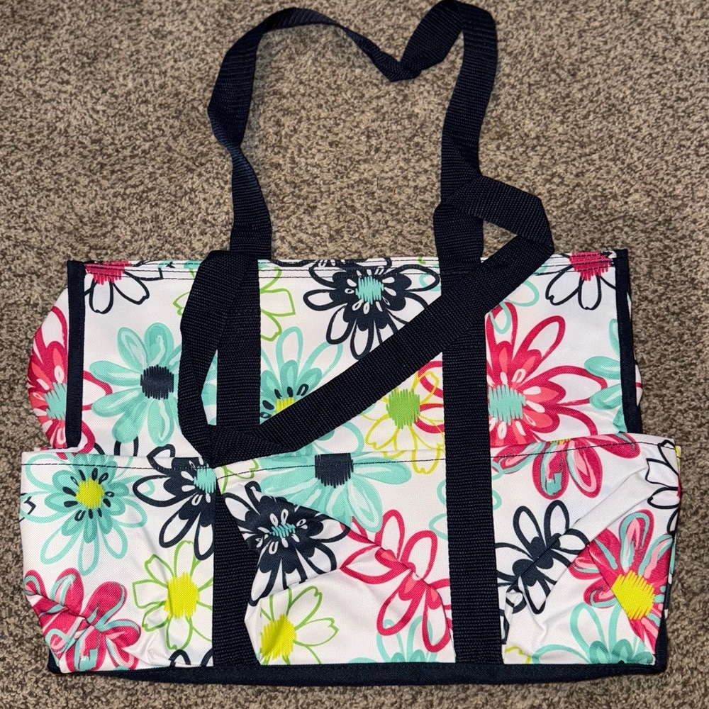 Zip-Top Organizing Utility Tote